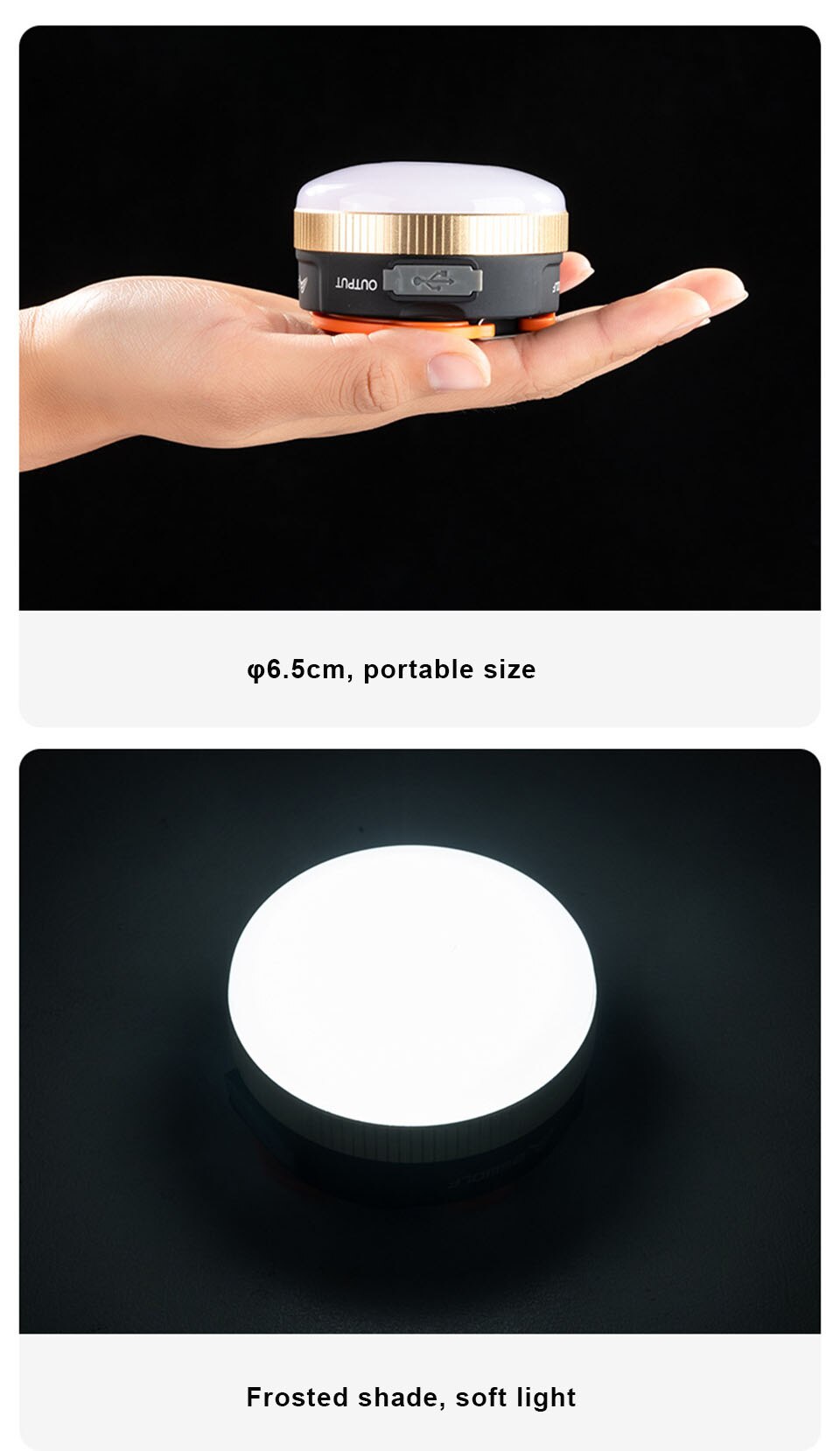 Cheap Goat Tents Outdoor Portable Camping Light USB Rechargeable Magnet LED Camping Lantern Night Hanging Battery Tents Lamp Bulb for Emergency   